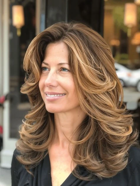 Soft Curls With Long Layers