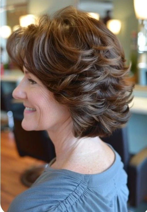Soft Curls With Turned-Under Ends