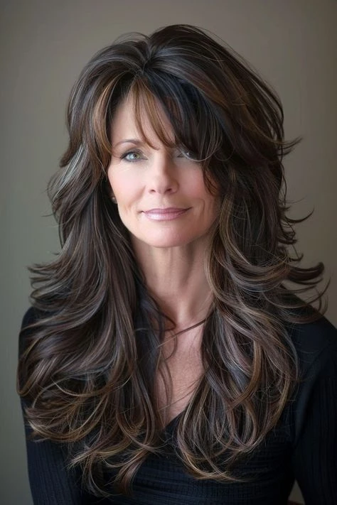 Soft Curls With Long Face-Framing Pieces