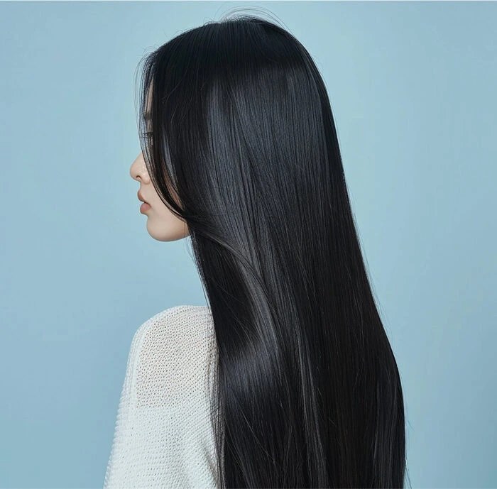 33 Winter Glass Hair Hairstyles For Women In Their 30s With A Mirror Shine That Are Sleek, Shiny and Polished 12 Reflective Sleek Lengths With A Mirror Finish