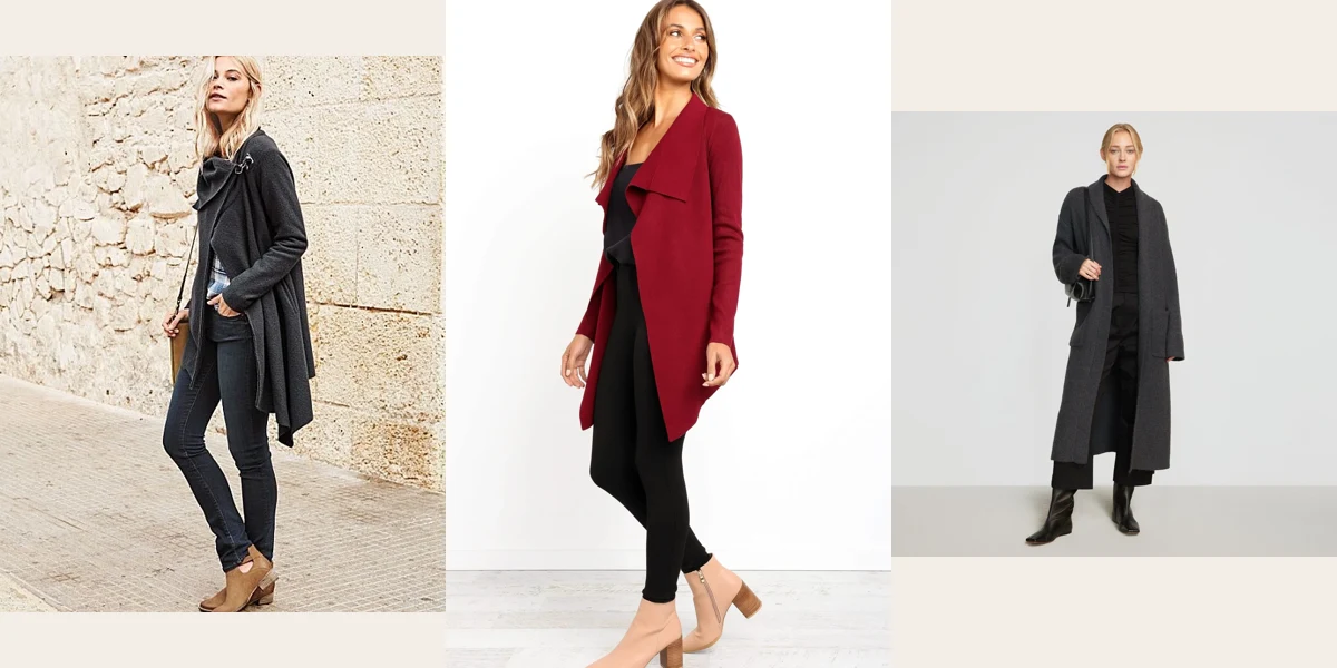 38 Winter Layering Outfits with a Long Cardigan and Ankle Boots That Are Chic, Warm and Elegant