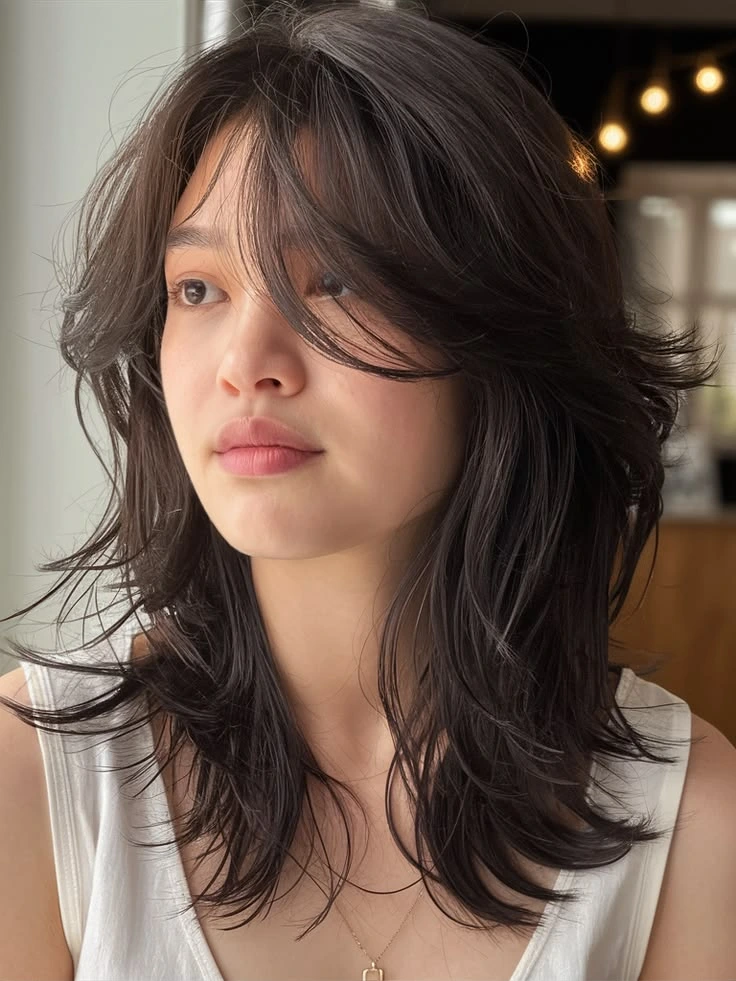 Soft Layered Texture With Tousled Ends