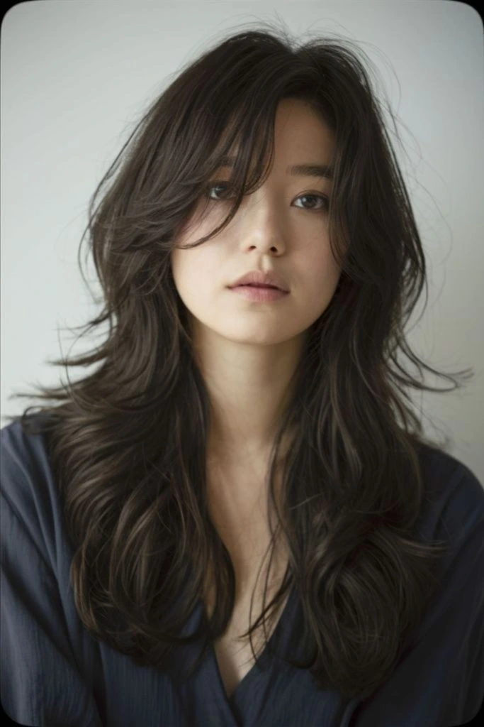 Wispy Layered Waves With Gentle Movement