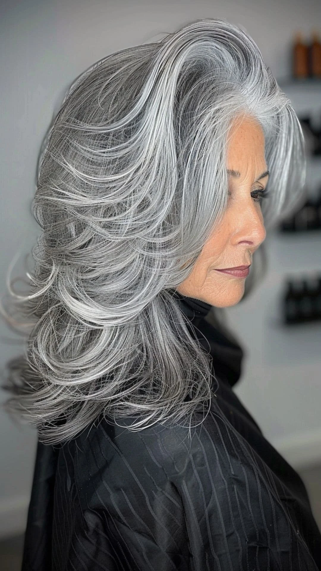 Flipped-Out Ends With Salt-and-Pepper Waves