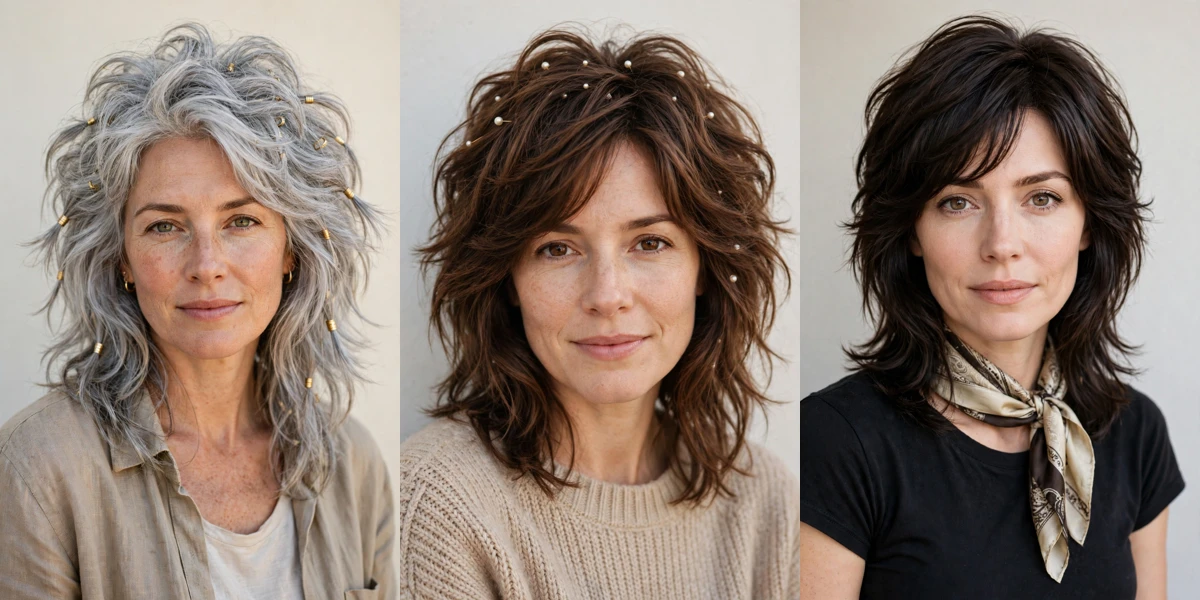 22 Wolf Cut Hairstyles for Medium Hair with Volume at The Crown That Are Fresh, Chic and Easy to Wear