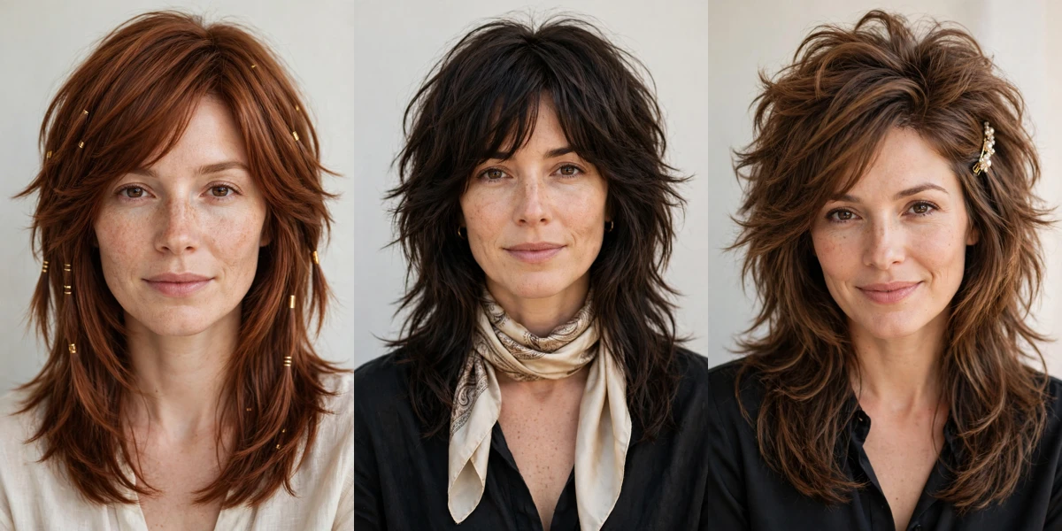 28 Wolf Cut Hairstyles for Straight Hair with Feathered Layers That Are Fresh, Chic and Easy to Wear