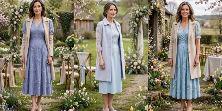 30 Women Over 40 Easter Dress Outfits with a Light Coat for April That Are Fresh, Chic and Easy to Wear