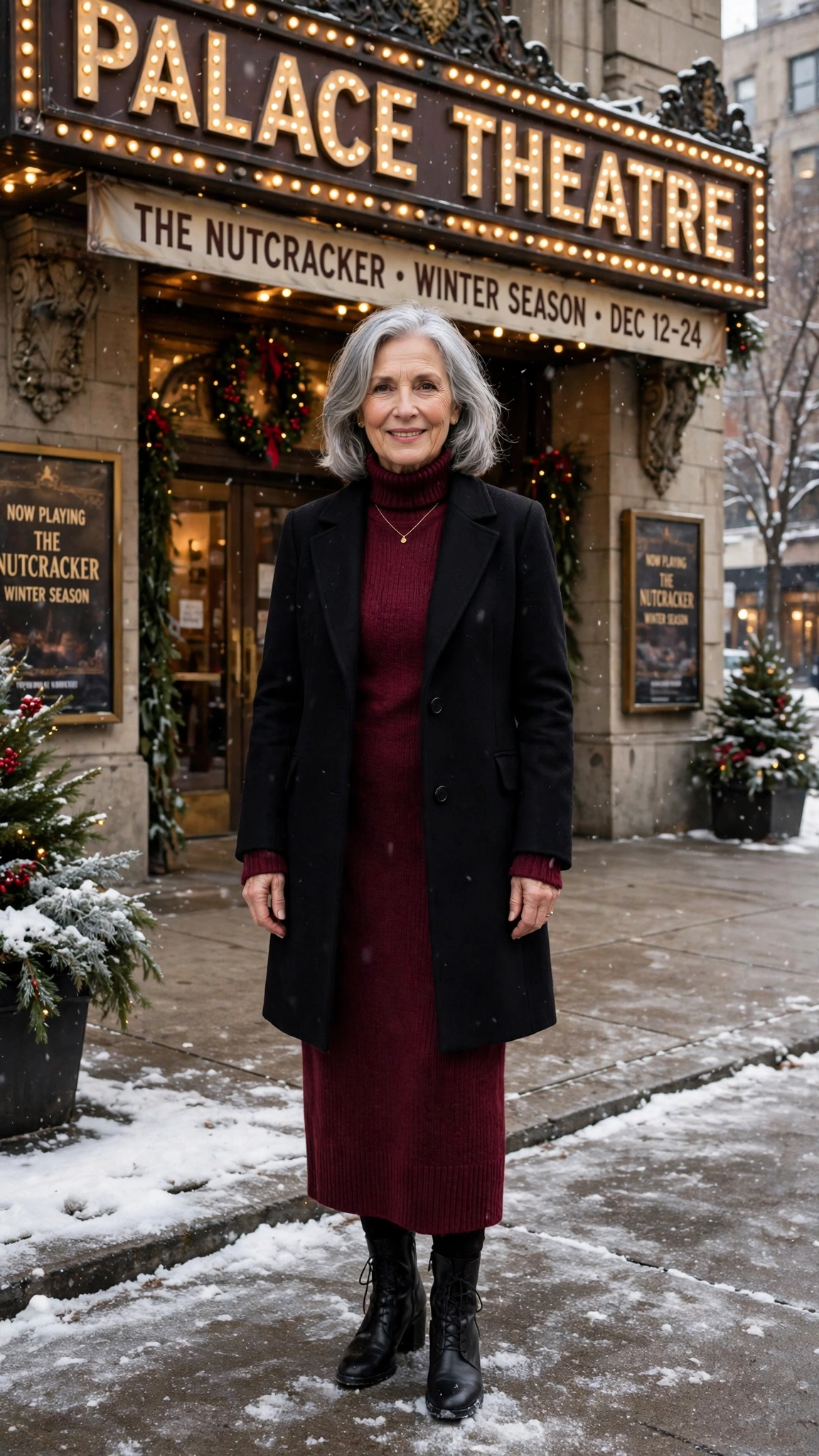 33 Women over 60 burgundy knit dress outfits for winter dinners That Are Chic, Warm and Elegant 6 33 Women over 60 burgundy knit dress outfits for winter dinners That Are Chic, Warm and Elegant - idea 5