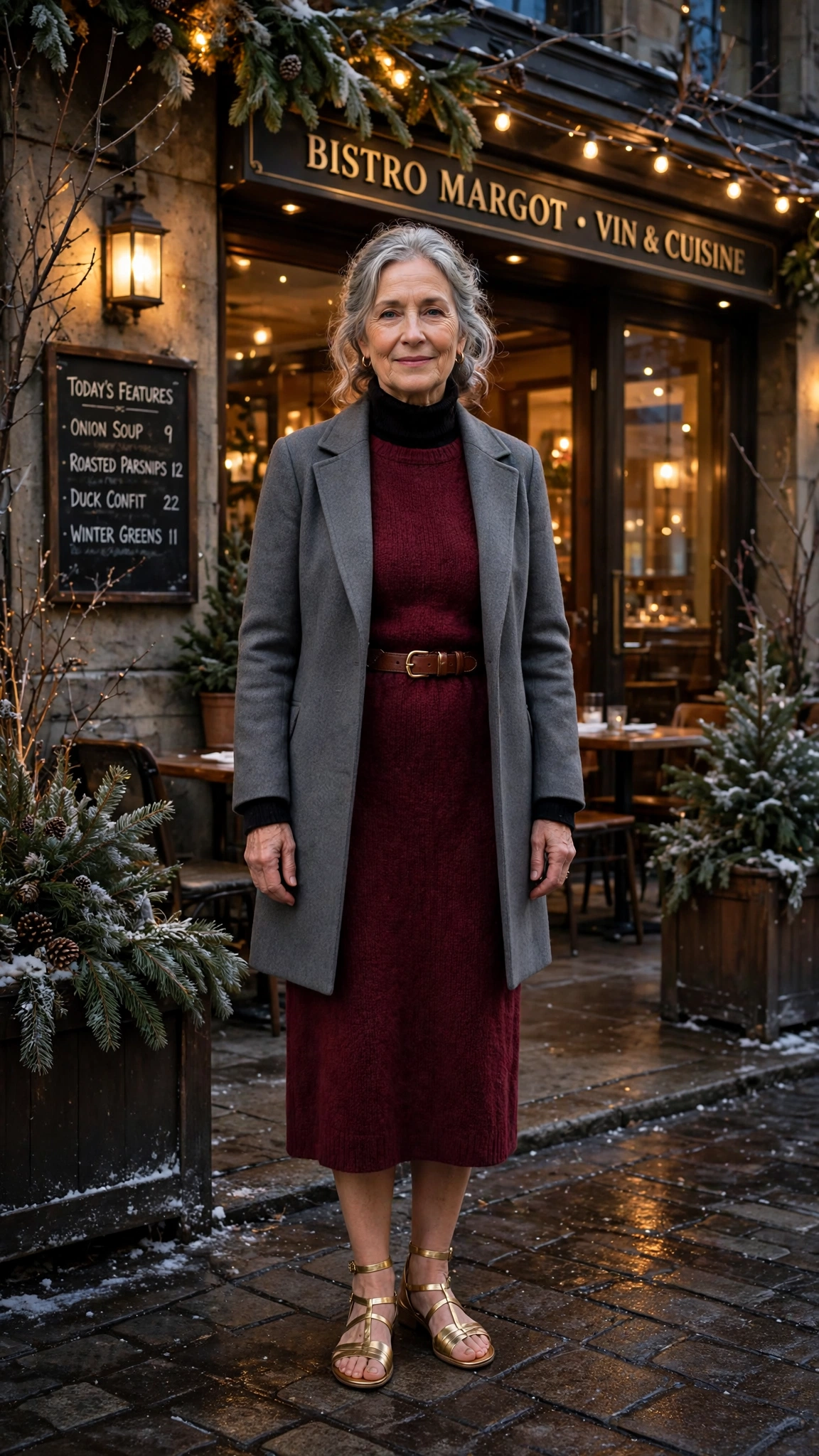 33 Women over 60 burgundy knit dress outfits for winter dinners That Are Chic, Warm and Elegant 27 33 Women over 60 burgundy knit dress outfits for winter dinners That Are Chic, Warm and Elegant - idea 26