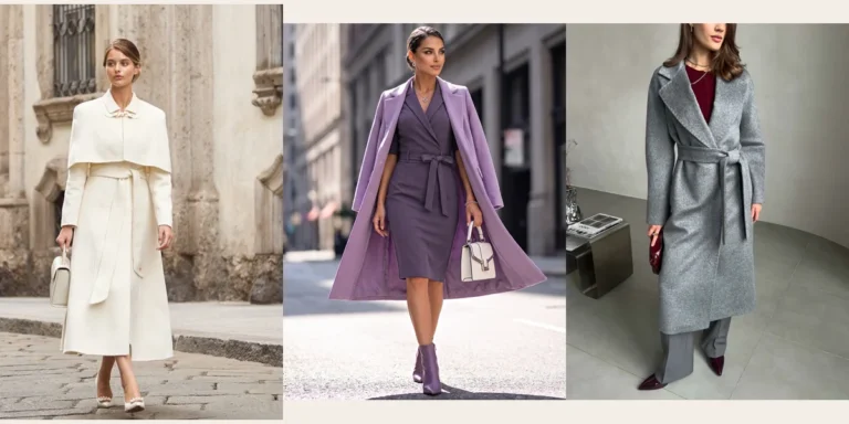 50 Wool Wrap Coat Outfits for Winter Weddings That Are Chic, Warm and Elegant featured